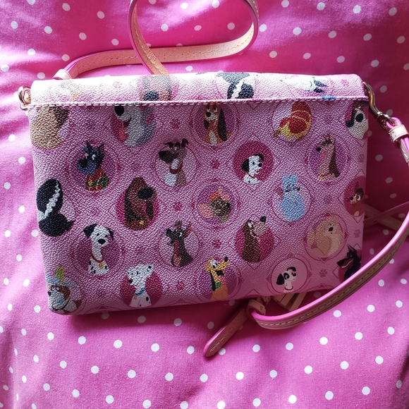 Dooney and Bourke Disney Dog Foldover - Picture 2 of 2